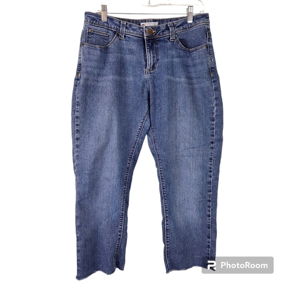 LEE Perfect Fit Crop Jeans - Picture 1 of 6